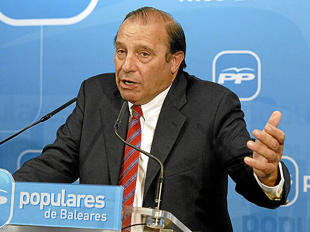 Vicente Martnez Pujalte en una rueda de prensa el pasado mes de agosto. | Alberto Vera
