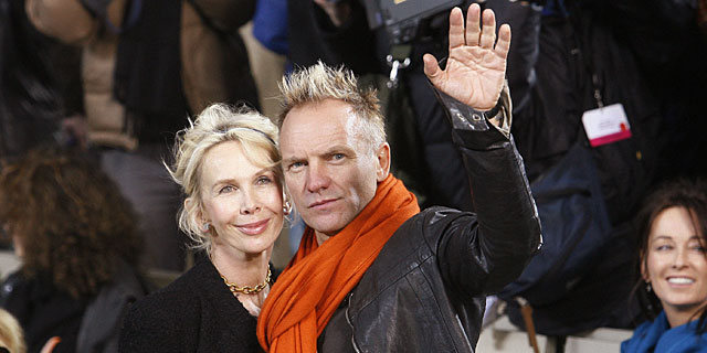 Sting y su mujer, en una imagen de archivo. | Gtres