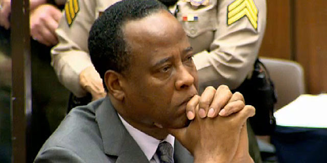 Conrad Murray, en un momento del juicio que se siguió contra él en Los Ángeles. | Efe