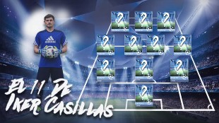 El 11 histrico de la Champions de Casillas... sin nadie del Madrid!