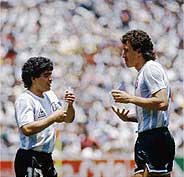 Valdano rememora los momentos junto a Maradona -