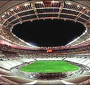 Vista interior del Stade de France.