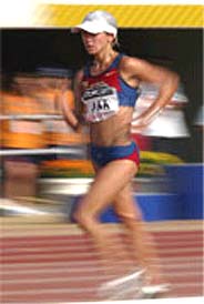 Mara Vasco, campeona de Espaa de 10 km marcha. (Foto: RFEA)