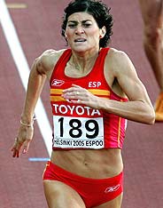 Mayte Martnez, a la final de 800 metros. (Foto: EFE)