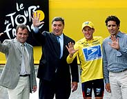 Hinault, Mercx, Armstrong e Indurain. (Foto: EFE)