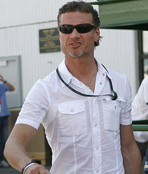 David Coulthard, durante el Gran Premio de Hungra. (Foto: REUTERS)