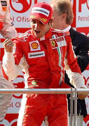 Massa celebra el triunfo. (Foto: AFP)
