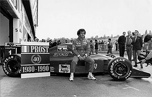 Alain Prost, lder de la dcada de los 80, conquist el ttulo en 1986. (Foto: ELMUNDO)