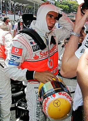 Lewis Hamilton, tras el GP de Brasil. (Foto: AP)
