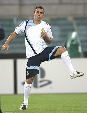 Cannavaro, durante un entrenamiento. (Foto: REUTERS)