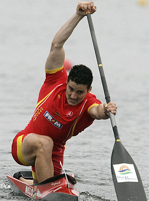 David Cal, en el Mundial de Duisburgo en 2007. (Foto: REUTERS)