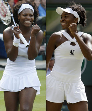 Serena y Venus se reencontrarn en la final de Wimbledon cinco aos despus. (Foto: AP)
