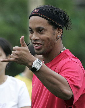 Ronaldinho. (Foto: REUTERS)