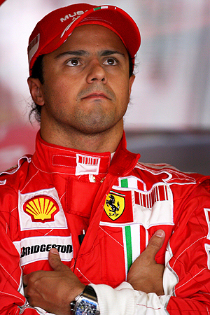 Felipe Massa, durante el G.P de Inglaterra. (Foto: EFE)