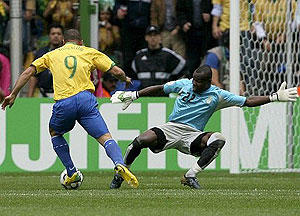 Ronaldo fue uno de los protagonistas del partido, al anotar un gol. (Foto: EFE)