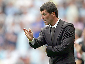 Roy Keane, el entrenador del Sunderland.