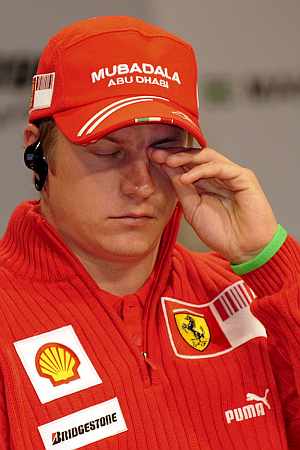 El piloto Kimi Raikkonen, de Ferrari. )Foto: AFP)