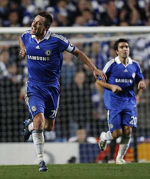 Terry, tras marcar el gol de la victoria del Chelsea. (Foto: AP)