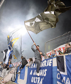 El estadio Velodrome, el infierno en Marsella. (Foto: REUTERS)
