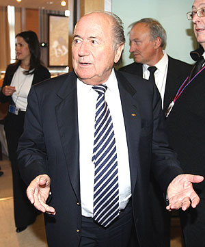 Joseph Blatter, presidente de la FIFA. (Foto: AP)
