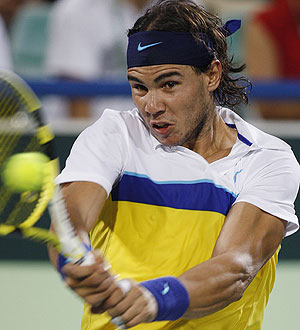 Rafa Nadal, en Abu Dhabi. (Foto: REUTERS)