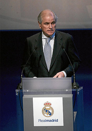 Ramón Calderón, durante la Asambla de compromisarios del pasado mes de diciembre. (Foto: Javi Martínez)