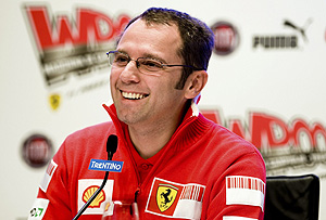 Stefano Domenicali, director deportivo de Ferrari. (REUTERS)