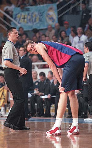 Gasol, en la final de la ACB de 2001. (Kike Para)