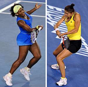 Serena y Safina. (Foto: AFP)