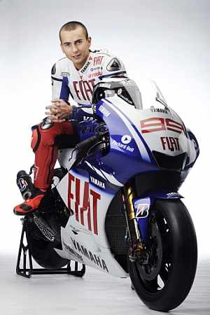Jorge Lorenzo, en la nueva Yamaha. (AFP)