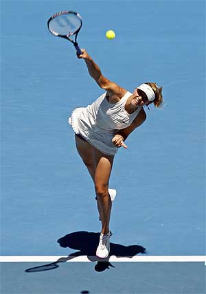 Maria Sharapova, en uno de sus ltimos torneos. (Foto: REUTERS)
