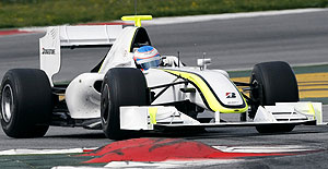 El coche de la nueva escudera, Brawn GP (Foto: REUTERS)