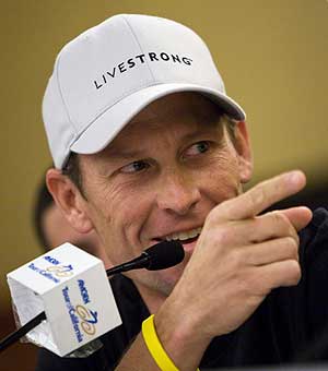 Lance Armstrong. (REUTERS)