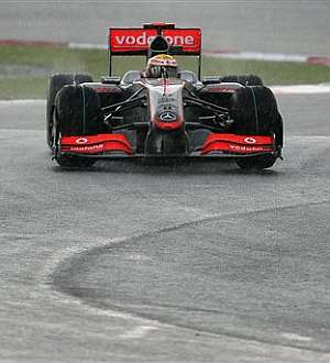 Lewis Hamilton, durante el GP de Malasia. (Foto: AP)