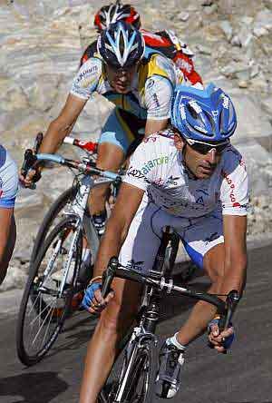 Ezequiel Mosquera, en la Vuelta 2008. (Foto: EFE)