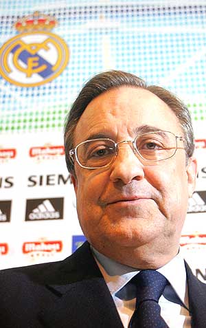 Florentino Prez, en su etapa en la presidencia del Real Madrid. (EFE)