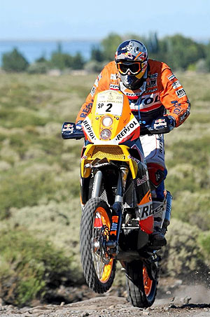 Marc Coma, ltimo vencedor del Rally Dakar. (Foto: EFE)