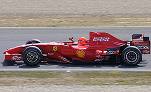 Schumacher, rodando en Mugello (Foto: EFE)