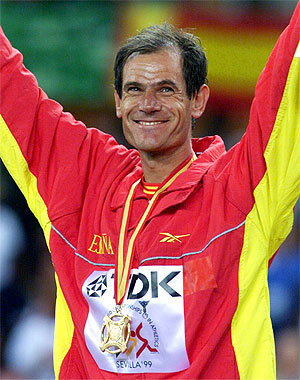 Abel Antn, campen del Mundo de Maratn en 1999. (Foto: REUTERS)