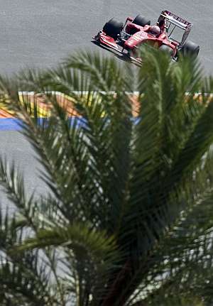 Raikkonen, en el Gran Premio de Europa. (Foto: EFE)
