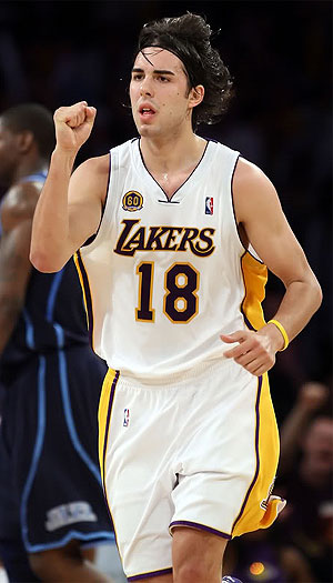 Vujacic, compaero de Pau Gasol en los Lakers. (Foto: EL MUNDO)