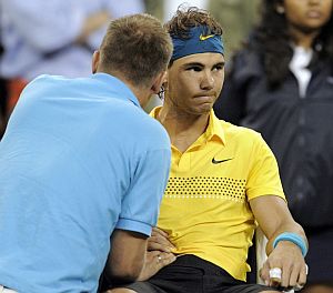 Rafa Nadal ha tenido que ser atendido por el mdico en varias ocasiones durante el US Open. (Foto: EFE)