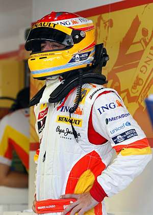 Fernando Alonso, en el GP de Italia. (Foto: EFE)