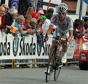 Gabriele Bosisio en el Giro. (LPR_Bettini)