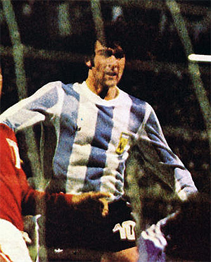 Mario Kempes, uno de los protagonistas del Argentina-Per de 1978.