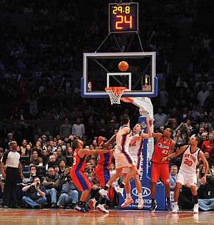 Imagen del New York Knicks-Los ngeles Clippers en el Madison. (AP)