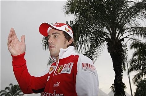 Fernando Alonso, tras la clasificacin. | Reuters