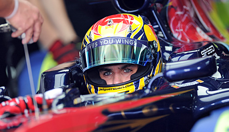 Jaime Alguersuari, durante el pasado GP Malasia. | Ap
