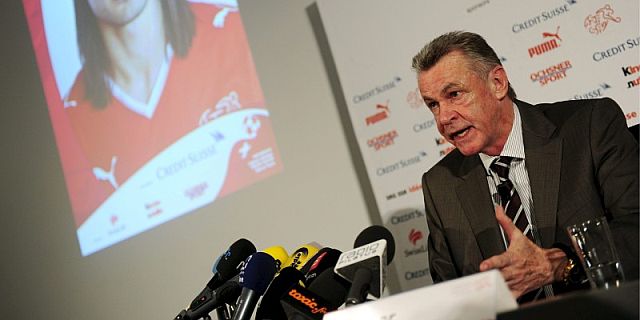 Hitzfeld anuncia la preconvocatoria de Suiza para el Mundial. | Efe