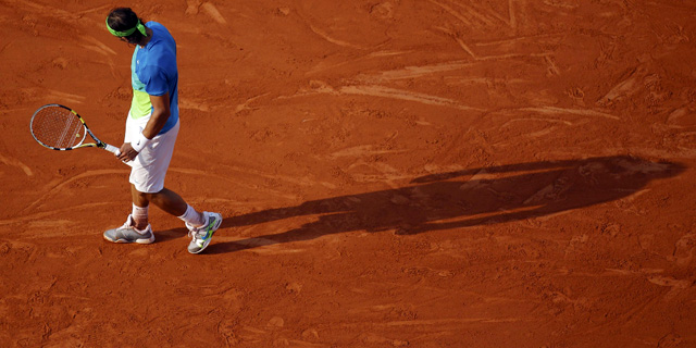 Rafa Nadal, en el encuentro de semifinales ante Jurgen Melzer. | Reuters